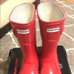Hunter Rain Boots Original Red Short